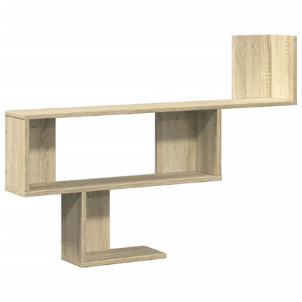 Scaffale a Parete Rovere Sonoma 100x15x70 cm in Truciolato