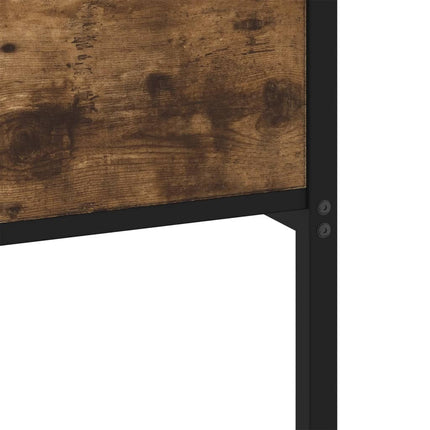 Giroletto senza Materaso in Metallo Rovere Fumo 183x213 cm