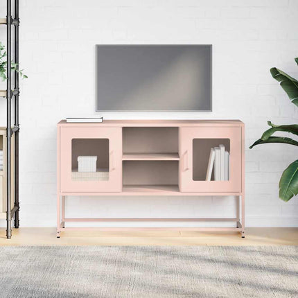 Mobile TV Rosa 100,5x39x60,5 cm in Acciaio