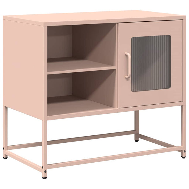 Mobile TV Rosa 68x39x60,5 cm in Acciaio