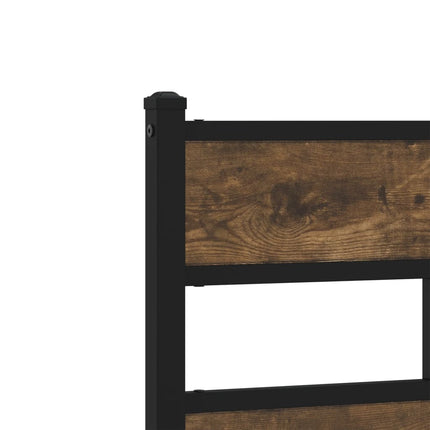 Giroletto senza Materasso con Testiera Rovere Sonoma 90x200 cm