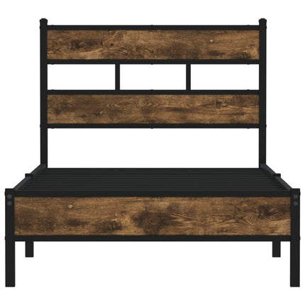 Giroletto senza Materasso con Testiera Rovere Sonoma 107x203cm