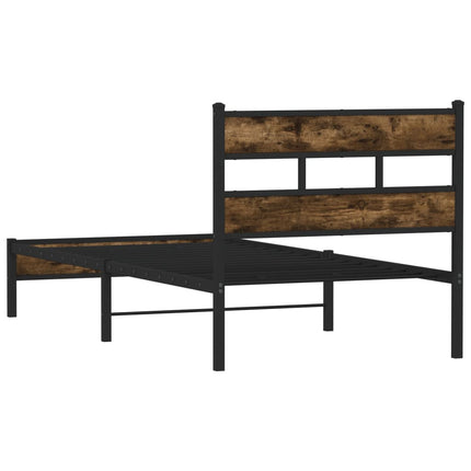 Giroletto senza Materasso con Testiera Rovere Sonoma 107x203cm