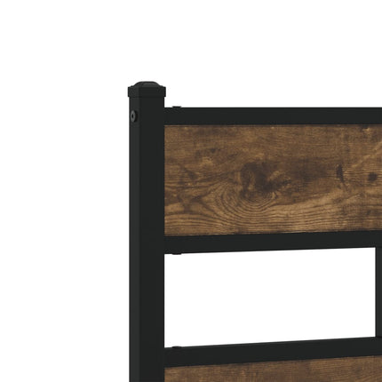 Giroletto senza Materasso Rovere Fumo 100x190 cm in Truciolato