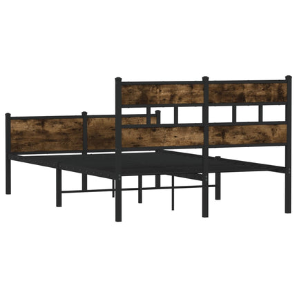 Giroletto senza Materasso Rovere Fumo 120x200 cm in Truciolato