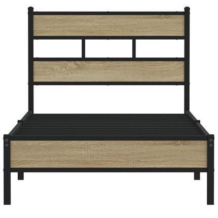 Giroletto senza Materasso Rovere Sonoma 107x200cm in Truciolato