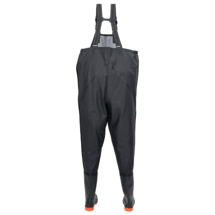 Wader da Pesca con Stivali Nero Taglia 46