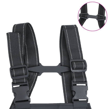 Wader da Pesca con Stivali Nero Taglia 46