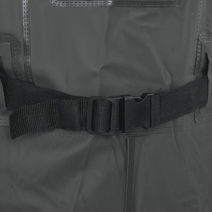 Wader con Stivali e Cintura Verde Scuro Taglia 40