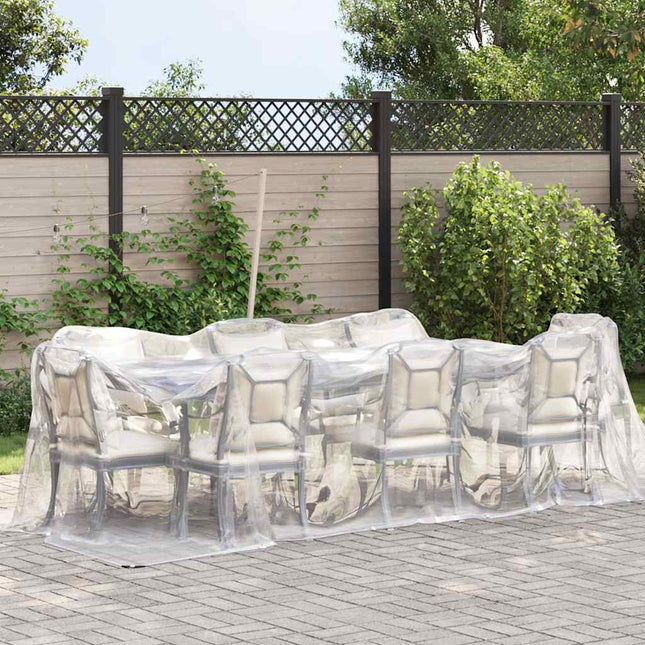 Telone Trasparente con Occhielli 2x4 m in Polietilene