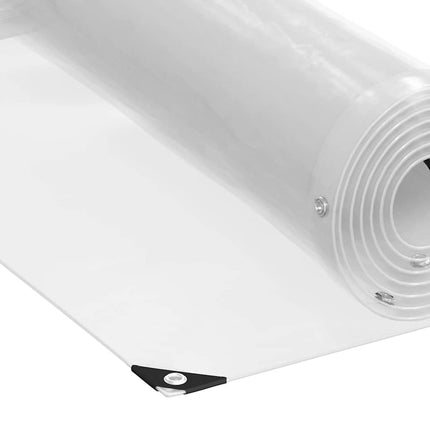 Telone Trasparente con Occhielli 2x2 m in PVC