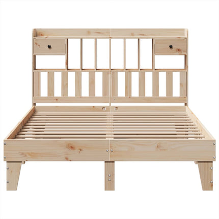 Letto senza Materasso 160x200 cm in Legno Massello di Pino