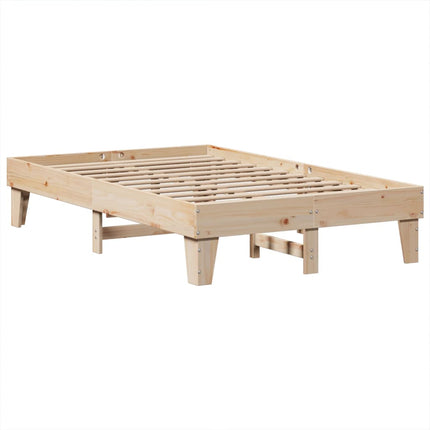 Letto senza Materasso 120x190 cm in Legno Massello di Pino