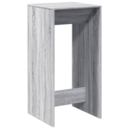 Tavolo da Bar Grigio Sonoma 51x50x103,5 cm in Legno Multistrato