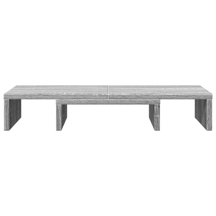 Supporto Monitor Regolabile Grigio 60x24x10,5 cm in Truciolato