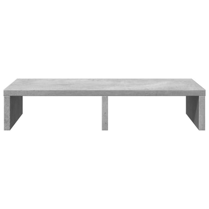 Supporto per Monitor Grigio Cemento 50x27x10 cm in Truciolato