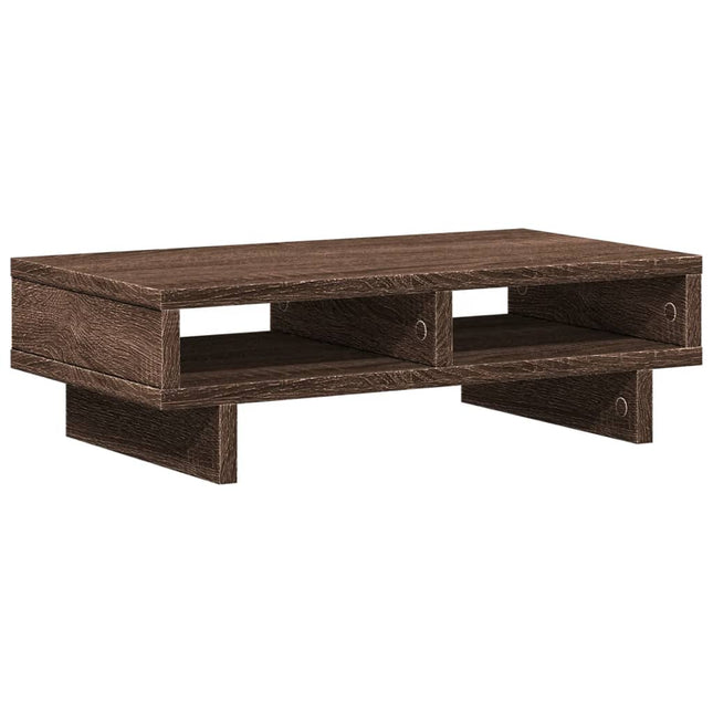 Supporto per Monitor Rovere Marrone 50x27x15 cm in Truciolato
