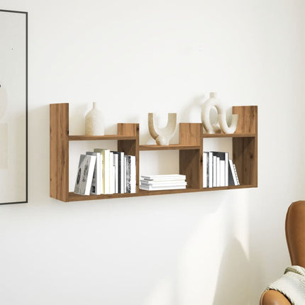 Mobile a Parete 100x18x40 cm Artigianale in Legno Multistrato