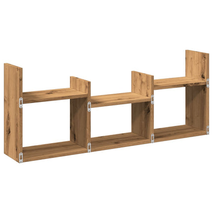Mobile a Parete 100x18x40 cm Artigianale in Legno Multistrato