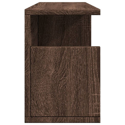 Mobile a Parete 60x20x30 cm Rovere Marrone in Truciolato