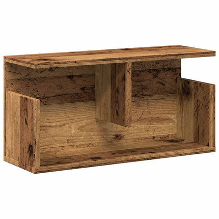 Mobile a Parete 60x20x30 cm Legno Antico in Truciolato