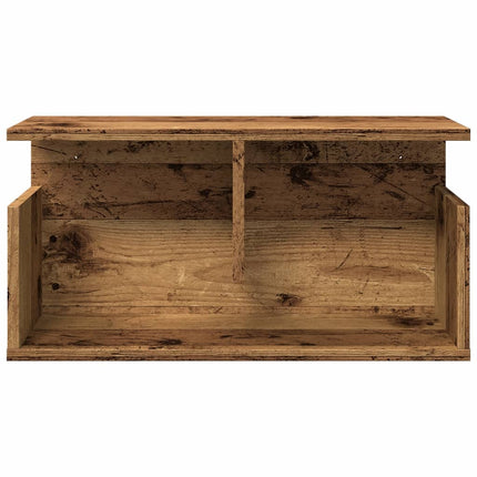 Mobile a Parete 60x20x30 cm Legno Antico in Truciolato