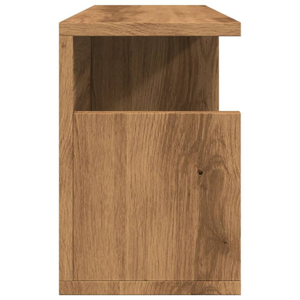 Mobile a Parete 60x20x30 cm Rovere Artigianale in Truciolato