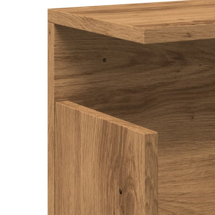Mobile a Parete 60x20x30 cm Rovere Artigianale in Truciolato