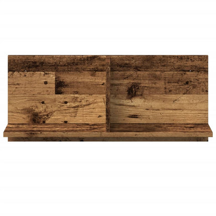 Mobile a Parete 70x16,5x30 cm Legno Antico in Legno Multistrato