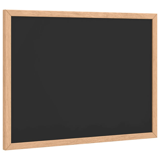 Lavagna con Cornice in Legno Massello di Pino Nero 40x30 cm