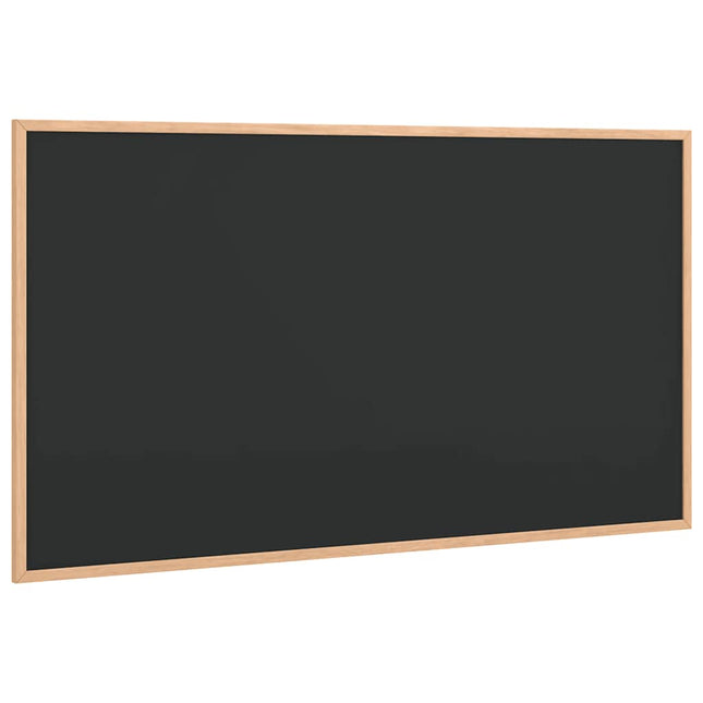 Lavagna con Cornice in Legno Massello di Pino Nero 100x55 cm