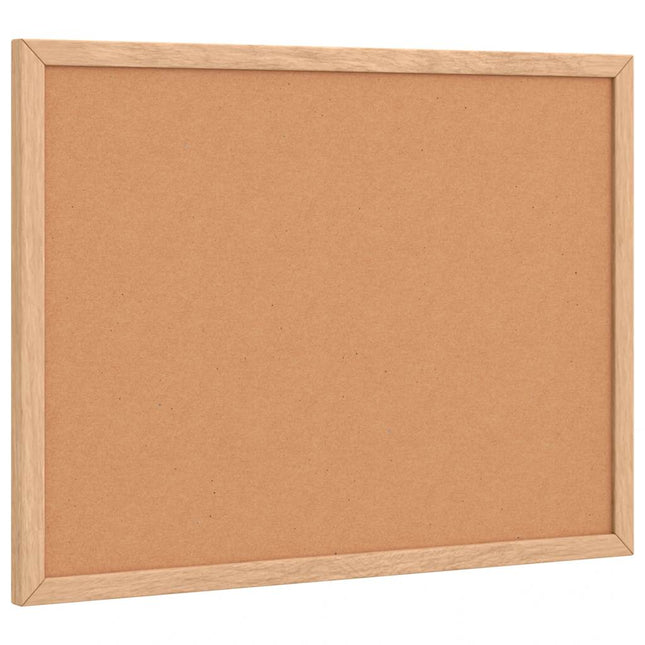 Tavola in Sughero con Cornice Legno Massello di Pino 40x30 cm