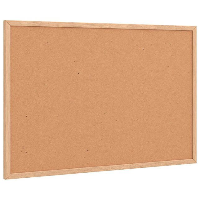 Tavola in Sughero con Cornice Legno Massello di Pino 60x40 cm