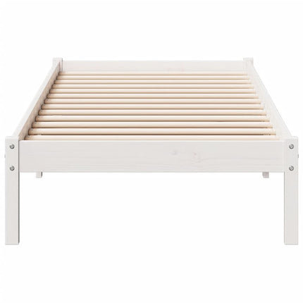 Letto Extra Lungo senza Materasso 80x200 cm in Legno di Pino