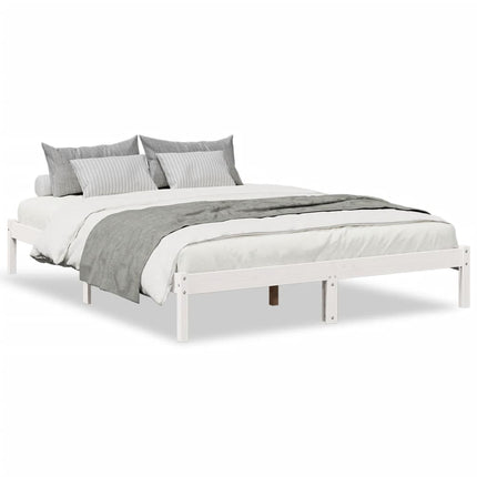 Letto Extra Lungo senza Materasso 160x210 cm in Legno di Pino