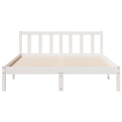 Letto Extra Lungo senza Materasso 160x210 cm in Legno di Pino