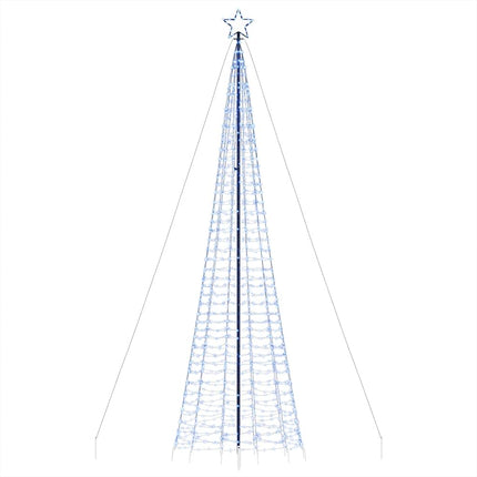 Albero di Natale a LED con Punte 1534 LED Blu 500 cm
