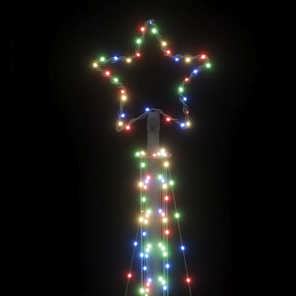 Albero di Natale a LED 495 LED Colorati 300,5 cm