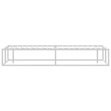 Giroletto senza Materasso Bianco 140x200 cm in Metallo