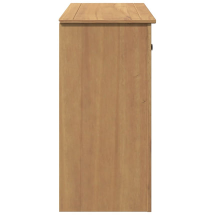Credenza con Cassetto Panama 93x40x80 cm Legno Massello di Pino