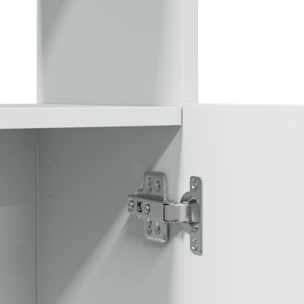 Credenza Bianca 63x33x140 cm in Truciolato