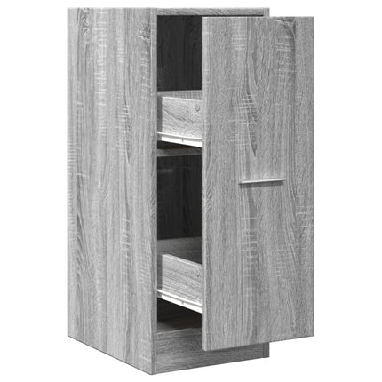 Armadietto da Farmacia Grigio Sonoma 30x41x77,5cm in Truciolato