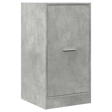 Armadietto da Farmacia Grigio Cemento 40x41x77,5 cm Truciolato