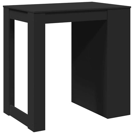 Tavolo da Bar Nero 102x70x103,5 cm in Truciolato
