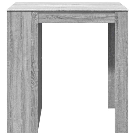 Tavolo da Bar Grigio Sonoma 102x70x103,5 cm in Truciolato