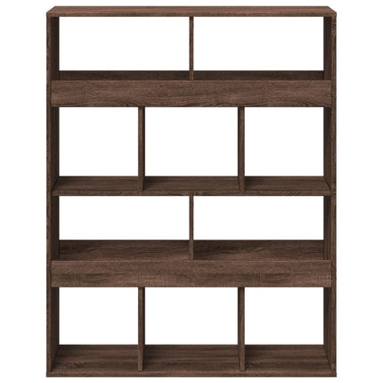 Divisorio Stanza Rovere Marrone 100x33x125,5 cm in Truciolato