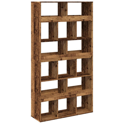 Divisorio Stanza Legno Antico 100x33x187,5 cm in Truciolato