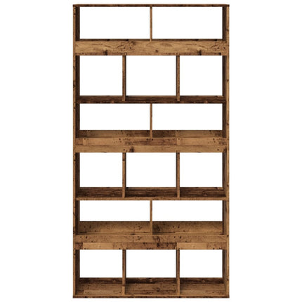 Divisorio Stanza Legno Antico 100x33x187,5 cm in Truciolato