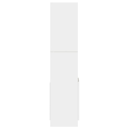 Credenza Bianca 92x33x140 cm in Truciolato