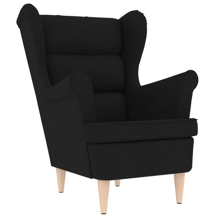Poltrona Nera 74x84x100 cm in Tessuto